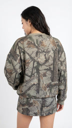 Backcountry Camo Crewneck Sweatshirt