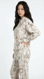 Light Woodland Camo Fleece Hoodie