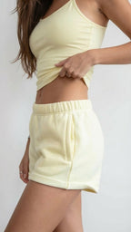 KANDY Cloud Fleece Low Rise Shorts