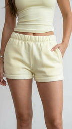 KANDY Cloud Fleece Low Rise Shorts