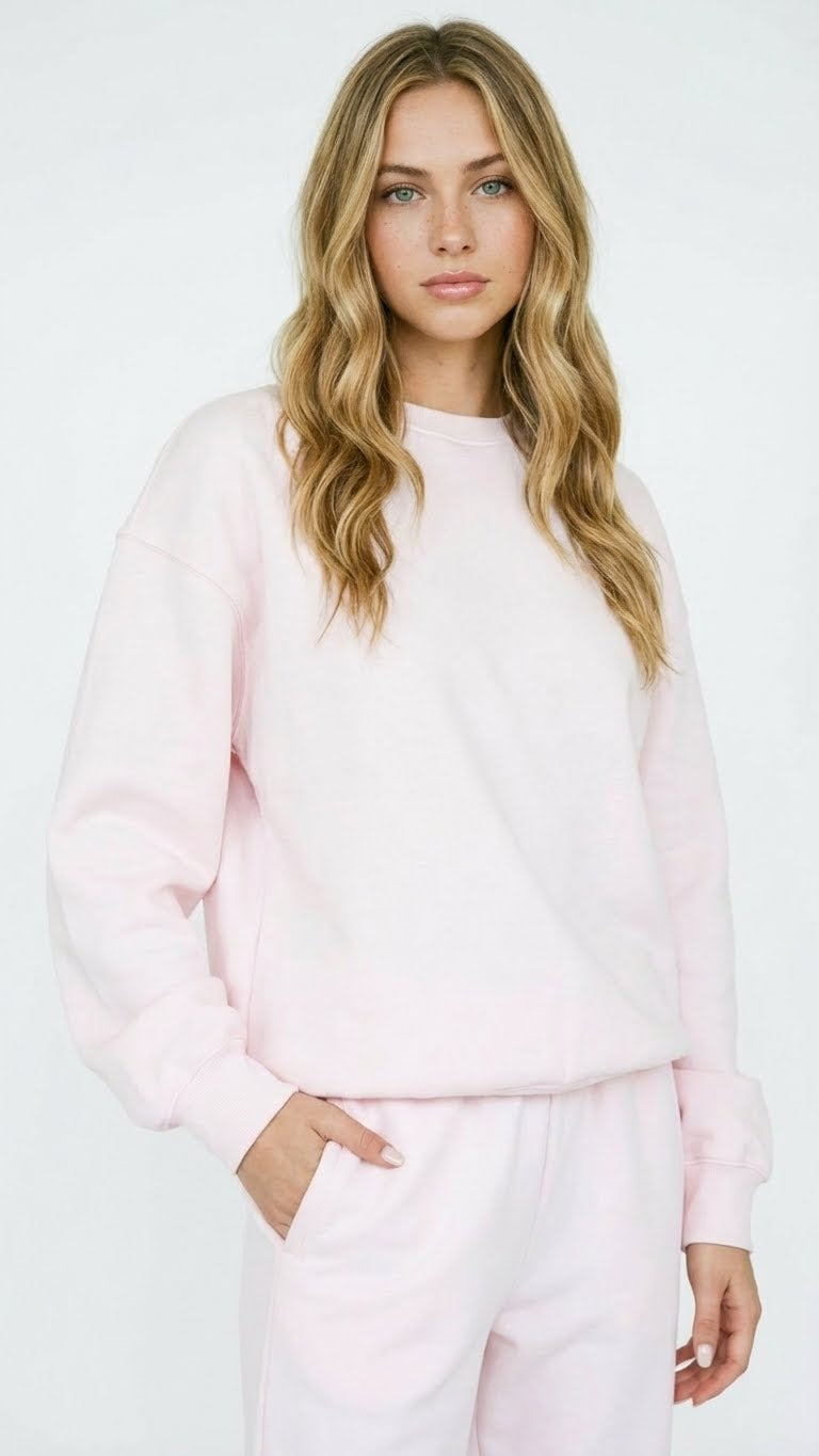 LANA Fleece Crewneck Sweatshirt